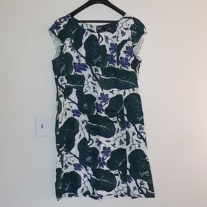 Lands end cap sleeves dress